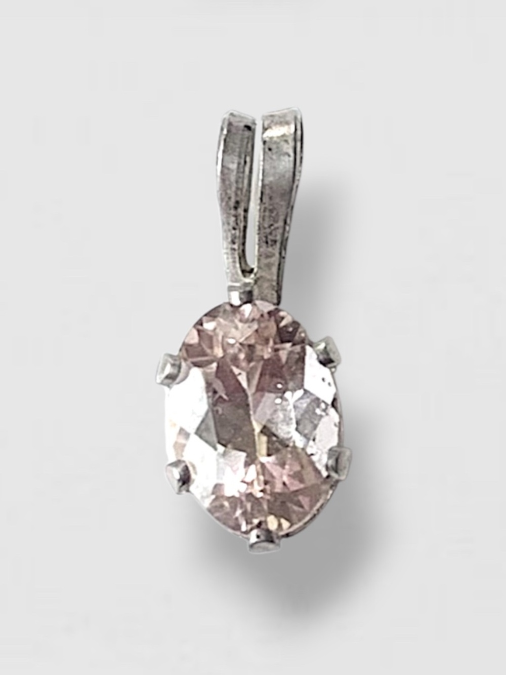 Pendant 925 Sterling Silver Light Pink
